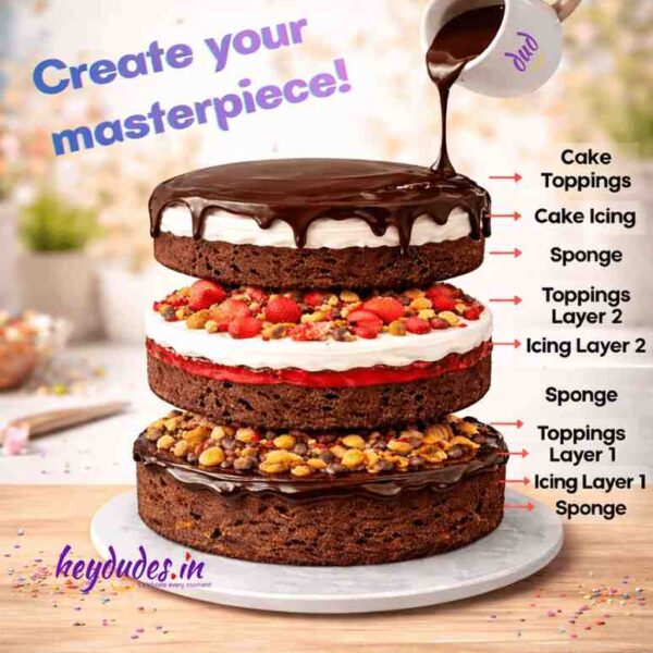 make your own DIY cake in chennai