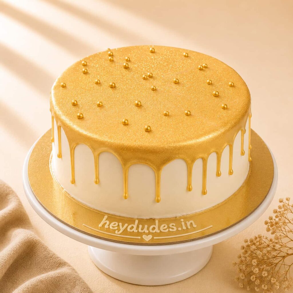 Khoan Ecstasy Cake with rich chocolate layers, creamy frosting, and crunchy chocolate topping, available for online cake delivery in Chennai from Heydudes Cake Cafe.